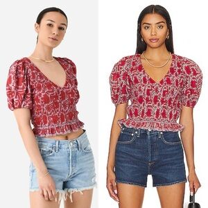 Cleobella Bella Top in Floral